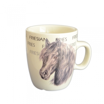 Cana Ceramica Senseo Frisian Horse