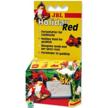 Hrana pentru pesti JBL Holiday Red, 17 g