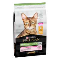 PURINA Pro Plan Sterilised OptiDigest, Pui, hrană uscată pisici sterilizate, 10kg