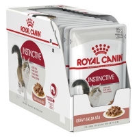 Royal Canin Instinctive Adult, bax hrană umedă pisici, (în sos), 85g x 12