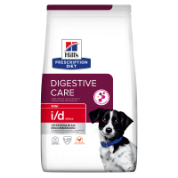 HILL'S Prescription Diet i/d Digestive Care Stress Mini, Pui, dietă veterinară câini, hrană uscată, sistem digestiv, 6kg