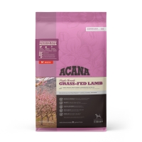 ACANA Singles Grass-Fed Lamb, Miel și Mere, pachet economic hrană uscată monoproteică fără cereale câini, 11.4kg x 2