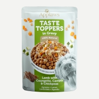 APPLAWS Taste Toppers, XS-XL, Miel și Legume, plic hrană umedă fără cereale câini, (în sos), 85g