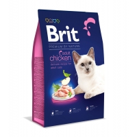 BRIT Premium by Nature, Pui, hrană uscată pisici, 8kg