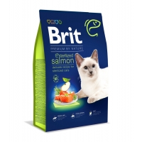 BRIT Premium by Nature Sterilized, Somon, hrană uscată pisici sterilizate, 8kg