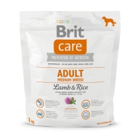 BRIT Care Adult Medium Breed, M, Miel cu Orez, hrană uscată câini, 1kg