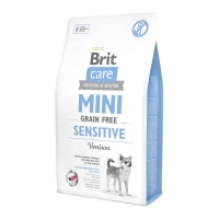 BRIT Care Mini Sensitive, XS-S, Vânat, hrană uscată fără cereale câini, sensibilităţi digestive, 2kg