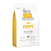 BRIT Care Puppy S-XL, Miel cu Orez, hrană uscată câini junior, 3kg