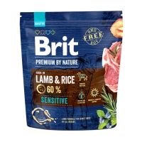BRIT Premium By Nature Sensitive, Miel, hrană uscată câini, sensibilitați digestive, 1kg