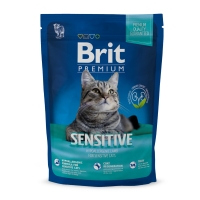 BRIT Premium Sensitive, Miel, hrană uscată pisici, sensibilități digestive, 300g