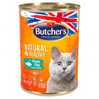 Butcher's Pisica Natural&Healthy Peste in Aspic, 400 g