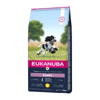 EUKANUBA Basic Puppy M, Pui, hrană uscată câini junior, 15kg