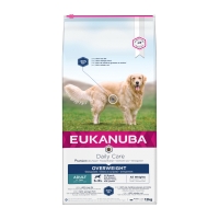 EUKANUBA Daily Care Câini Supraponderali Adult S-XL, Pui, hrană uscată câini, 12kg