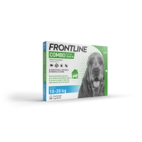 FRONTLINE Combo, spot-on, soluție antiparazitară, câini 10-20kg, 3 pipete