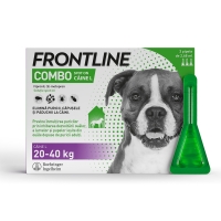 FRONTLINE Combo, spot-on, soluție antiparazitară, câini 20-40kg, 3 pipete