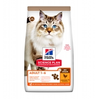 HILL'S SP No Grain, Adult, Pui, hrană uscată fără cereale pisici, 1.5kg