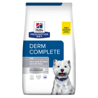 HILL'S Prescription Diet Derm Complete Mini, dietă veterinară câini, hrană uscată, afecțiuni dermatologice, 6kg