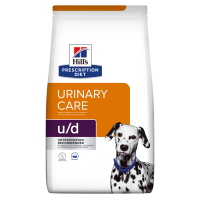 HILL'S Prescription Diet u/d Urinary Care, dietă veterinară câini, hrană uscată, sistem urinar, 10kg