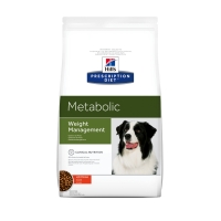 HILL'S Prescription Diet Metabolic, Pui, dietă veterinară câini, hrană uscată, afecțiuni metabolice (obezitate), 4kg