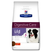 HILL'S Prescription Diet i/d Digestive Care Low Fat, Pui, dietă veterinară câini, hrană uscată, sensibilități digestive, 12kg