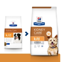 HILL'S Prescription Diet k/d+j/d Kidney Care + Mobility, dietă veterinară câini, hrană uscată, afecțiuni renale și articulare, 12kg