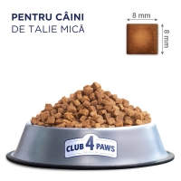 CLUB 4 PAWS Premium, XS-S, Pui, hrană uscată câini, 14kg