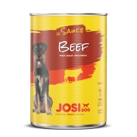 JOSIDOG, Vită, conservă hrană umedă câini, (în sos), 415g x 12