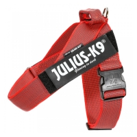 JULIUS-K9 IDC Color & Gray, ham bandă câini, XL, 28-40kg, roșu