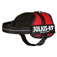 JULIUS-K9 IDC Power, ham câini, 2XS, 2.5-5kg, roșu