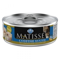 MATISSE, Cod, conservă hrană umedă pisici, (pate), 85g