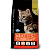 MATISSE Neutered, Somon, hrană uscată pisici sterilizate, 400g