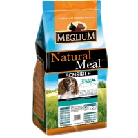 Meglium Dog Sensibile, Miel Si Orez, 15 kg