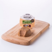 NATURO Grain Free Mousse, Somon, conservă hrană umedă fără cereale pisici, (pate), 85g