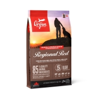 ORIJEN Regional Red, pachet economic hrană uscată fără cereale câini, 11.4kg x 2