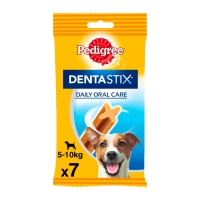 PEDIGREE DentaStix Daily Oral Care, pachet economic recompense câini talie mică, batoane, 7buc x 4
