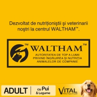 PEDIGREE Vital Protection Adult, Pui și Legume, hrană uscată câini, 2.6kg