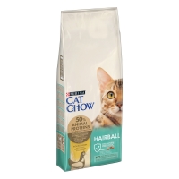 PURINA Cat Chow Hairball Control, Pui, hrană uscată pentru pisici, limitarea ghemurilor de blană, 15kg