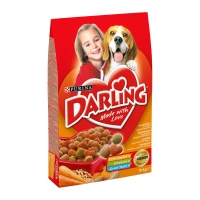 PURINA Darling Adult, Pasăre cu Legume, pachet economic hrană uscată pentru câini, 10kg x 2
