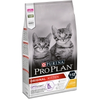 PURINA Pro Plan Original Kitten, Pui, hrană uscată pisici junior, 1.5kg
