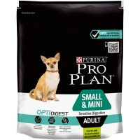 PURINA Pro Plan Sensitive Digestion Adult XS-S, Miel, hrană uscată câini, sensibilități digestive, 700g