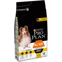PURINA Pro Plan Light/Sterilised Adult S-XL, Pui, hrană uscată câini sterilizați, 3kg