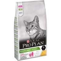 PURINA Pro Plan Sterilised OptiDigest, Pui, pachet economic hrană uscată pisici sterilizate, 10kg x 2