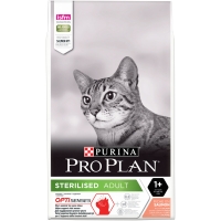 PURINA Pro Plan Sterilised OptiSenses, Somon, hrană uscată pisici sterilizate, 10kg