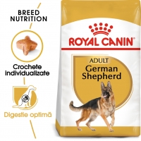 Royal Canin German Shepherd Adult, pachet economic hrană uscată câini, Ciobănesc German, 11kg x 2