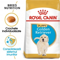 Royal Canin Golden Retriever Puppy, hrană uscată câini junior, 1kg