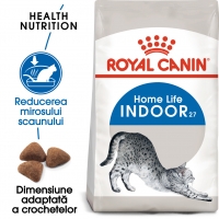 Royal Canin Indoor Adult, pachet economic hrană uscată pisici de interior, 4kg x 2