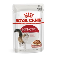 Royal Canin Instinctive Adult, plic hrană umedă pisici, (în sos), 85g