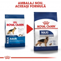 Royal Canin Maxi Adult, pachet economic hrană uscată câini, 15kg x 2