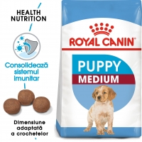Royal Canin Medium Puppy, hrană uscată câini junior, 1kg