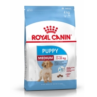 Royal Canin Medium Puppy, pachet economic hrană uscată câini junior, 15kg x 2
